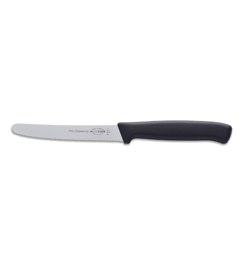 Dick Knife Prodynamic Utility Knife Serrated Edge Black 11 cm
